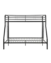 Streamdale furniture twin over full metal bunk bed with storage, no box spring needed, easy assembly, durable and space-saving.