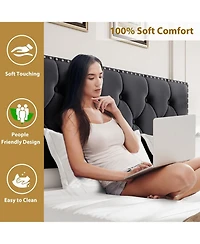 gaomon Bed Frame with 2 Storage Drawers