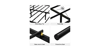 gaomon Modern Bed Frame, Metal Platform Bed with Headboard and Footboard