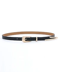 Ettika Modern Saddle Leather Belt