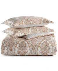 Charter Club Sofia Damask 3-Pc. Duvet Cover Set, Full/Queen