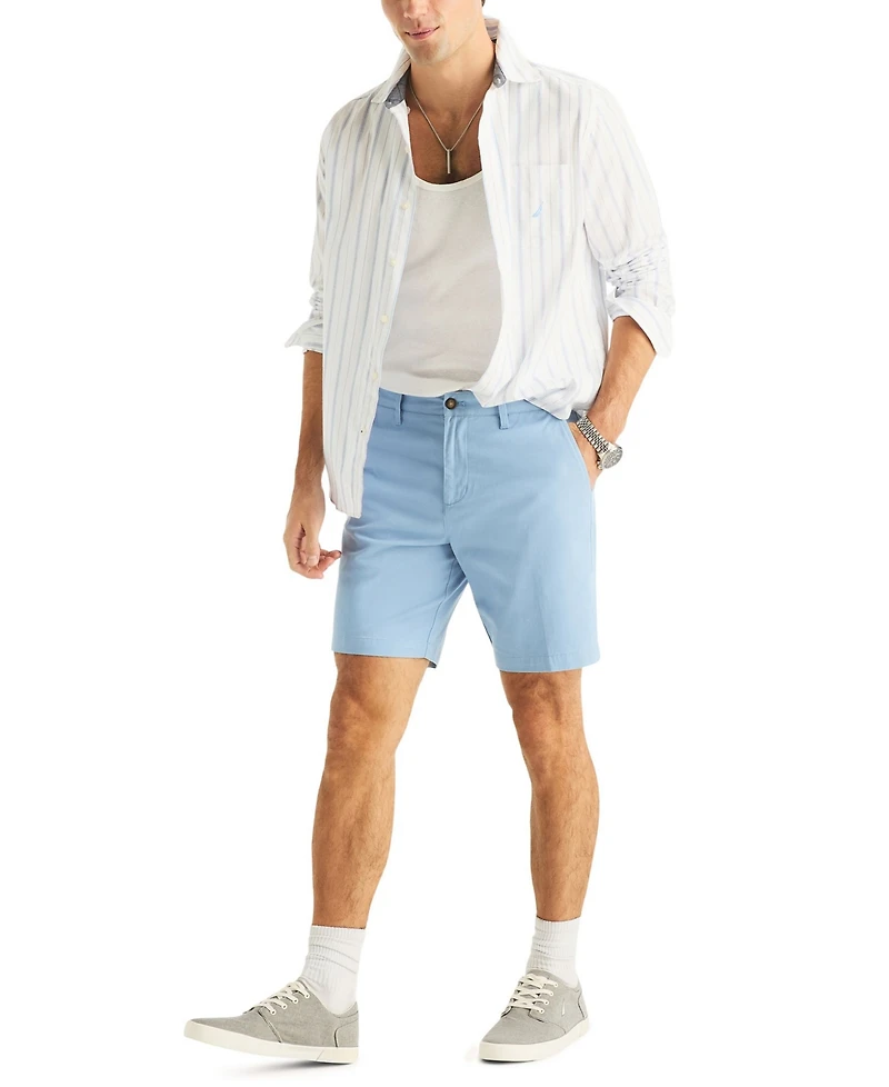 Nautica Men's Stretch Deck Regular-Fit Shorts