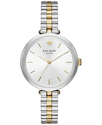 kate spade new york Women's Holland Two-Tone Stainless Steel Bracelet Watch 34mm KSW1119