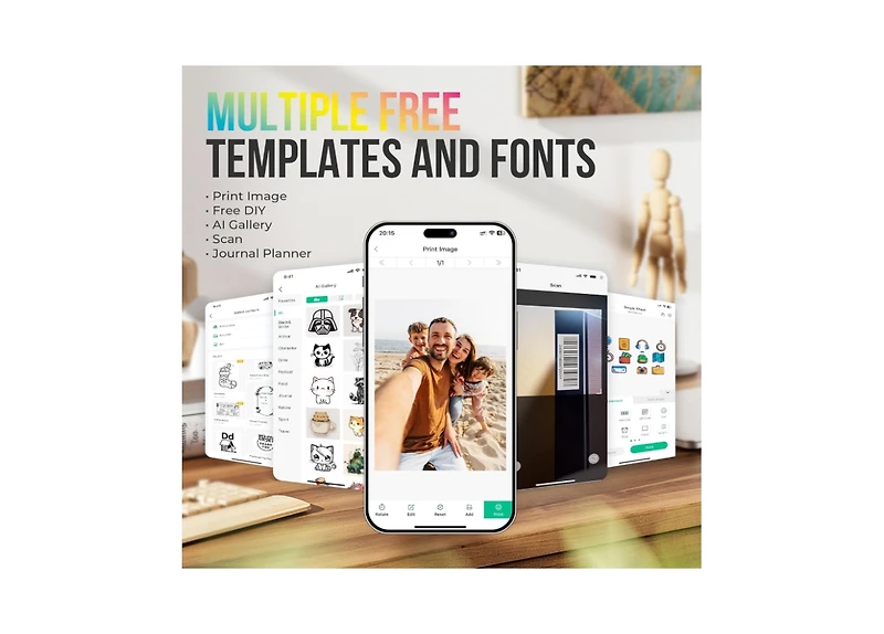 Nelko PP01 Smartphone Instant Photo Paper, 52x90x100,Premium Sticky Back Photo Paper, White