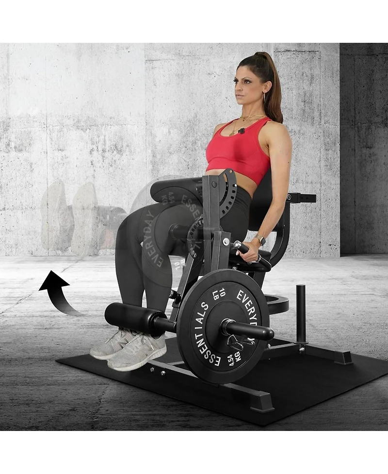 BalanceFrom Fitness Leg Extension & Curl Machine, Adjustable Home Gym Equipment