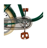 Artudatech 18-Inch Kids Bike, Growing Gift for Ages 6-10 with Basket, Comfort Seat & Training Wheels