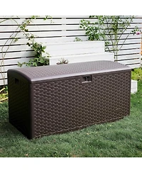 Decksplore 99-Gallon Waterproof Outdoor Storage Box