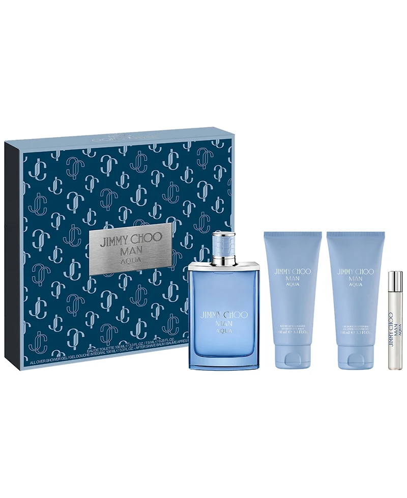 Jimmy Choo 4-Pc. Man Aqua Fragrance Gift Set