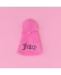 Juicy Couture Bling Velour Pet Hoodie