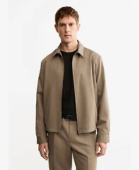 Mango Men's Italian Wool Jacket