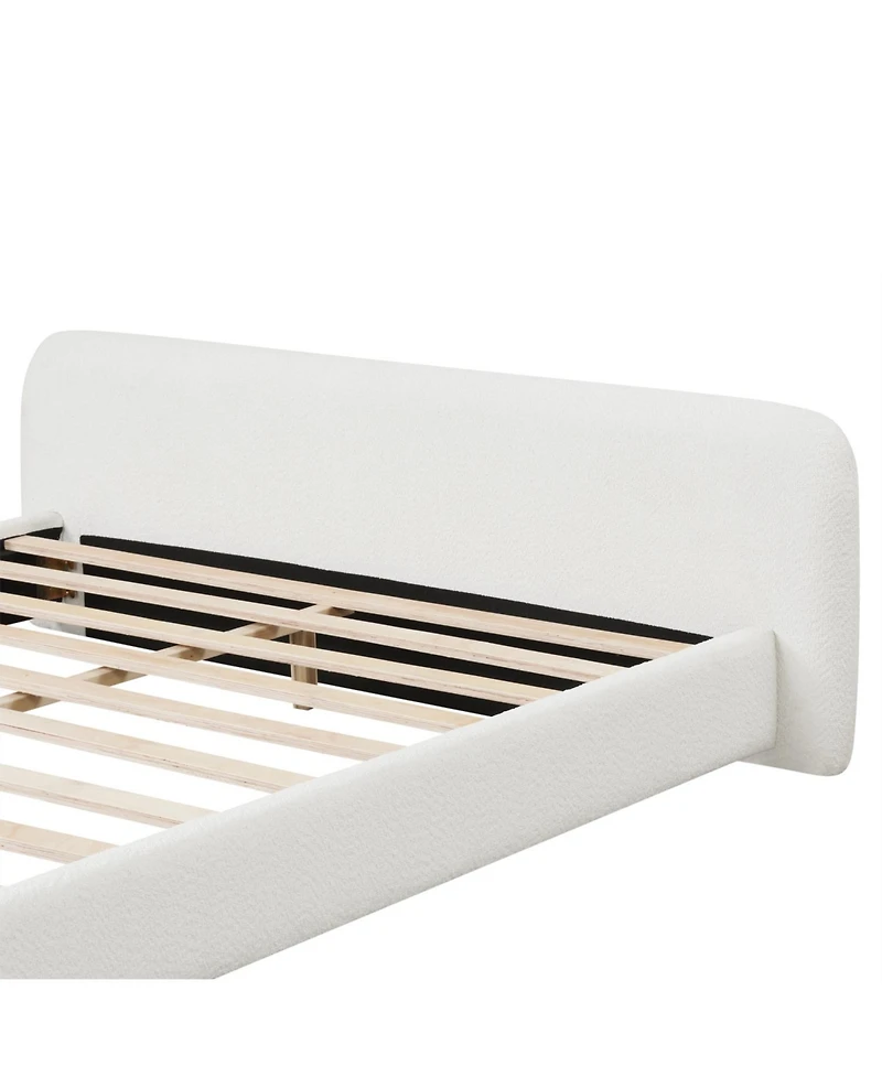 Streamdale Furniture Cozy Bouce Upholstered Bed - A Dreamy Addition to Your Bedroom King