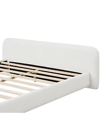 Streamdale Furniture Cozy Bouce Upholstered Bed - A Dreamy Addition to Your Bedroom King