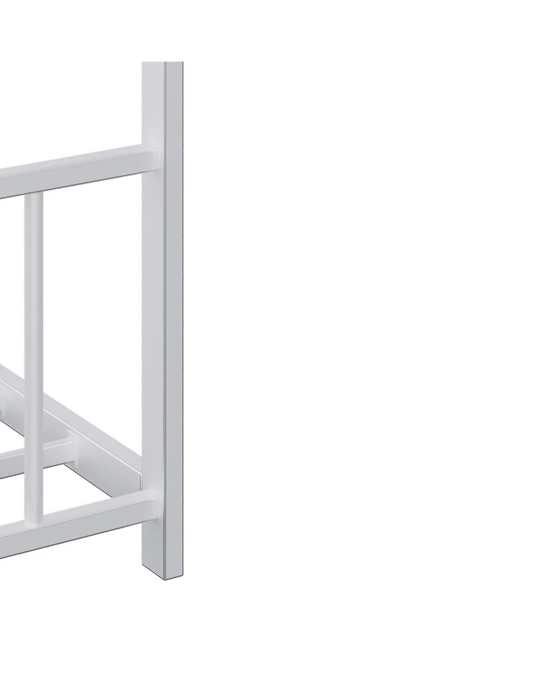 Streamdale Furniture Twin Led Light Roof Bed Frame