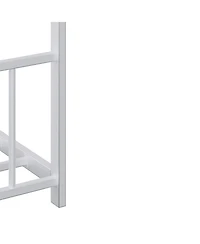 Streamdale Furniture Twin Led Light Roof Bed Frame