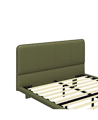 Streamdale Furniture Led Floating Bed Frame Queen