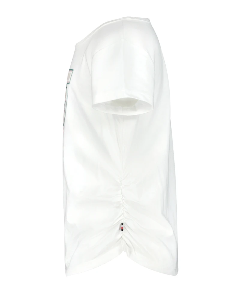 Tommy Hilfiger Girls' 7-16 Graphic Print Crewneck T-Shirt