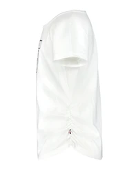 Tommy Hilfiger Girls' 7-16 Graphic Print Crewneck T-Shirt