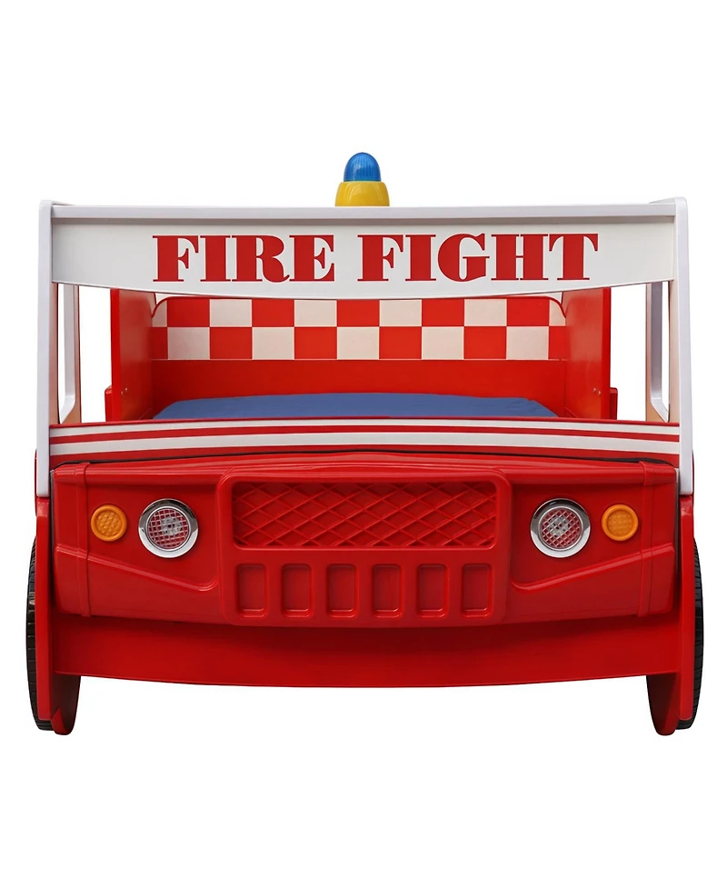 Streamdale Furniture Little Heroes Fire Truck Bed