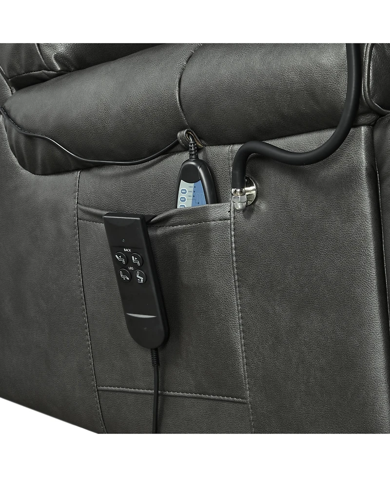 Simplie Fun Electric Power Lift Recliner Chair with Massage, Heat & Phone Holder