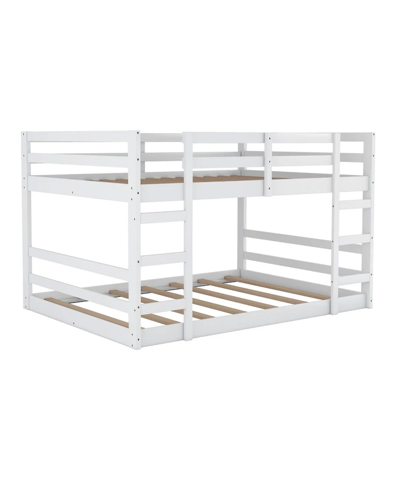 Streamdale Furniture Full Over Full Bunk Bed with Ladder