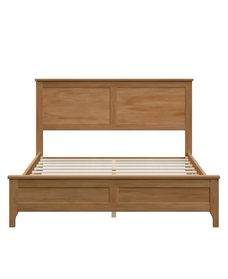 Streamdale Furniture Solid Wood Full Platform Bed