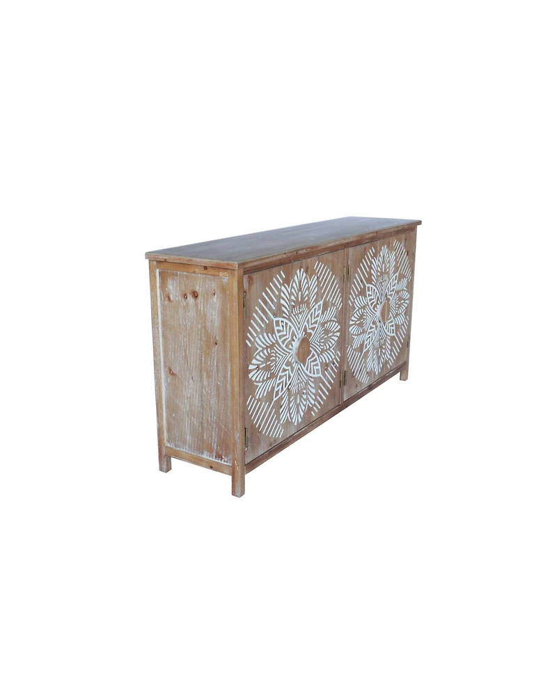 Streamdale Furniture 60" Wood Accent Cabinet