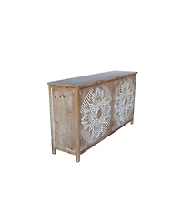 Streamdale Furniture 60" Wood Accent Cabinet