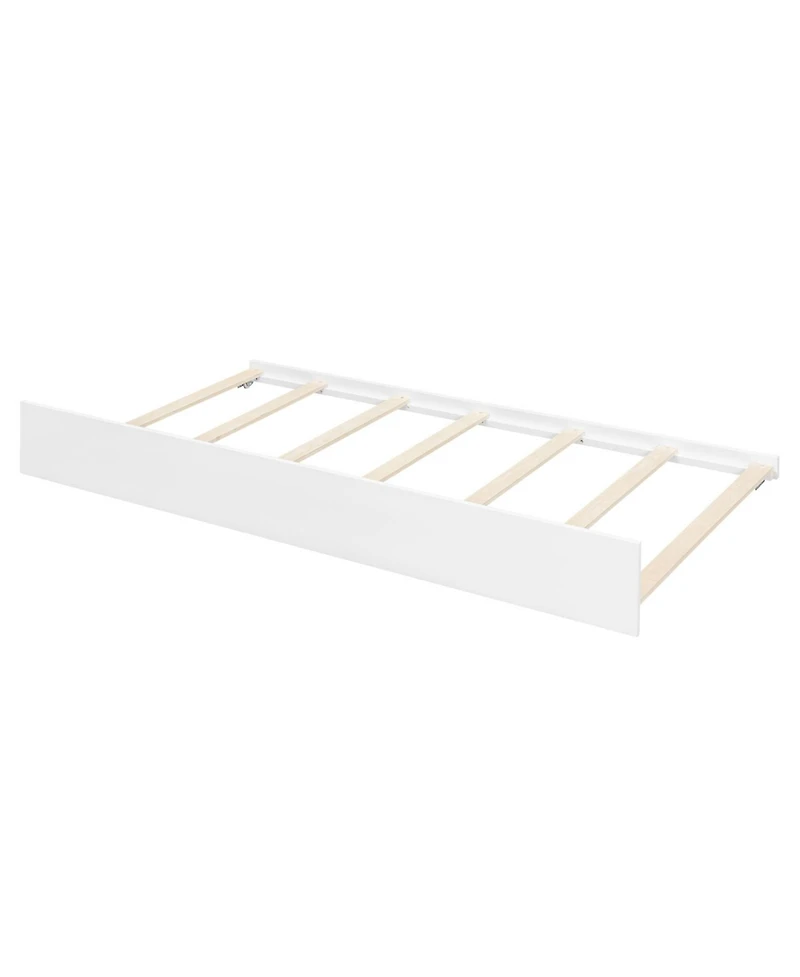 Streamdale Twin Wooden House Bed with Trundle, Gray