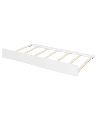 Streamdale Twin Wooden House Bed with Trundle, Gray
