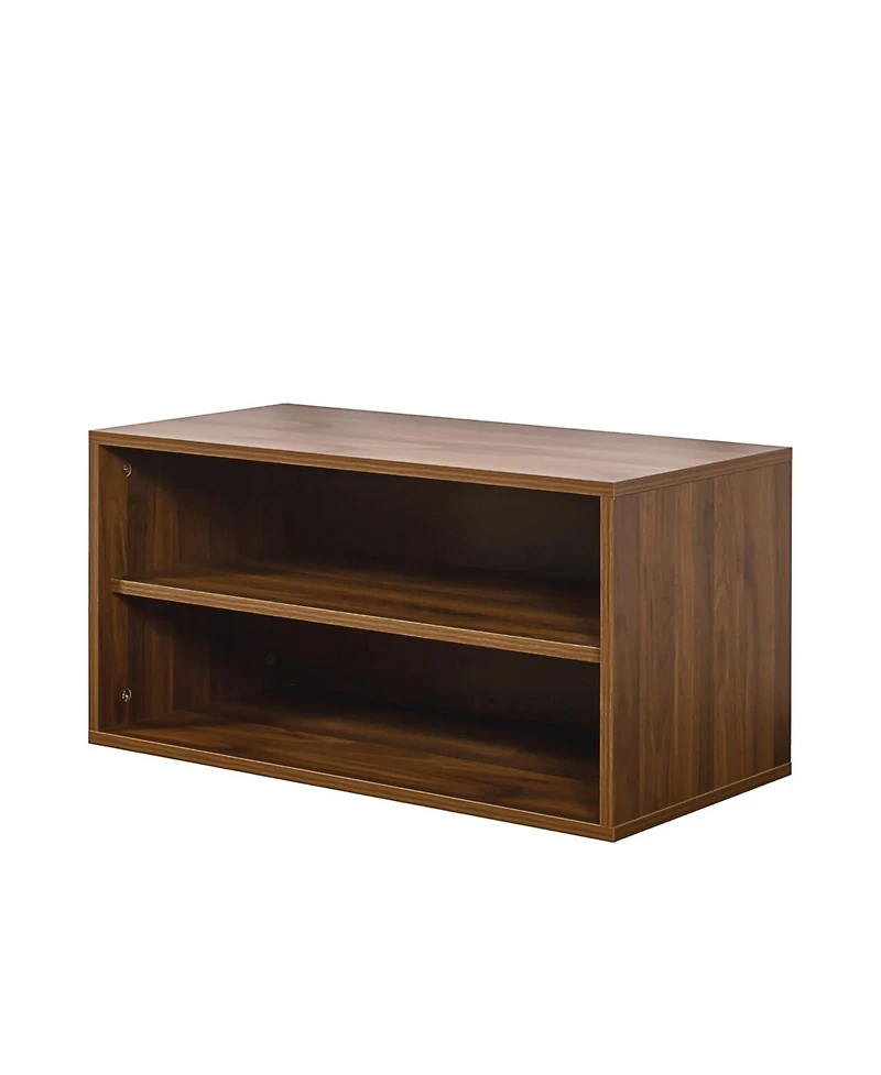 Streamdale Furniture 24-Inch Wood Stackable Mounted Storage Cabinet