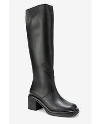 Forever & Always Shoes Women Fros Leather Knee High Boot