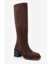 Forever & Always Shoes Women Fros Leather Knee High Boot