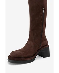 Forever & Always Shoes Women Fros Leather Knee High Boot