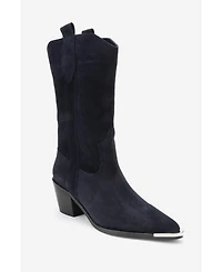 Forever & Always Women's Shoes Alvi Leather Western Boot