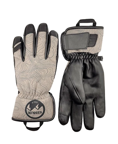 Kessler Women's Waterproof Ergo Grip Leather Palm Snow Gloves "Aspen"