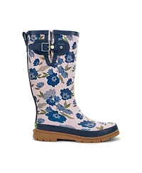 Western Chief Women's Bold Blossoms Tall Rain Boot