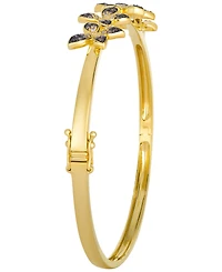 Le Vian Chocolate Ombre Diamond Bangle (0.66 ct. t.w.) in 14k Honey Gold
