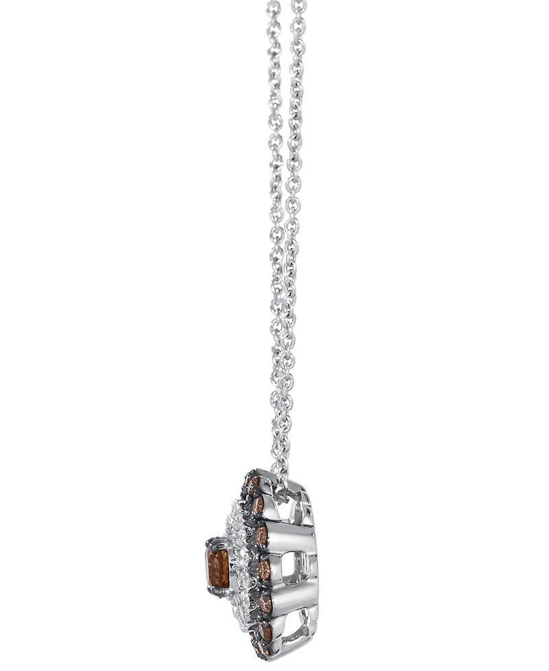 Le Vian Chocolate Diamond (0.29 ct. t.w.) & Vanilla Diamond (0.06 ct. t.w.) Pendant Necklace in 14k Vanilla Gold