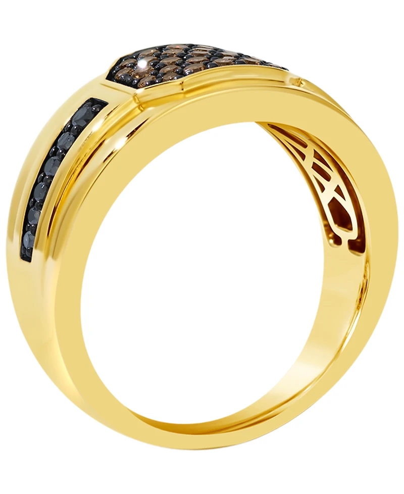 Le Vian chocolate & Blackberry Diamond Ring (3/4 ct. t.w.) in 14k Honey Gold