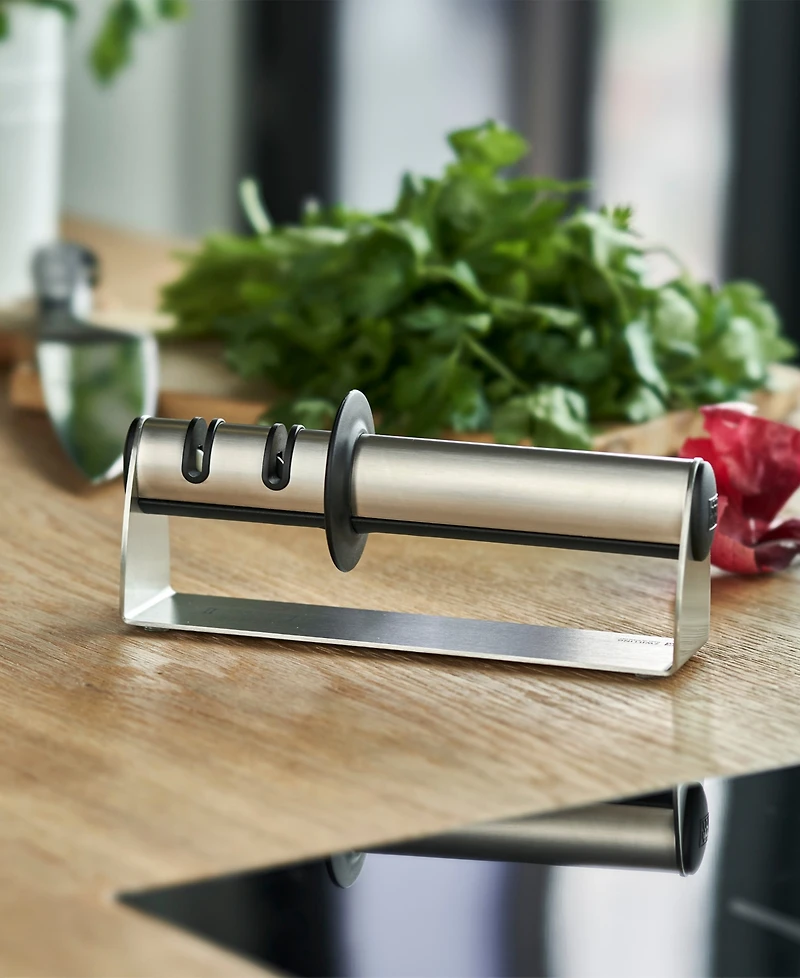 Zwilling Twinsharp Duo Stainless Steel Handheld Knife Sharpener