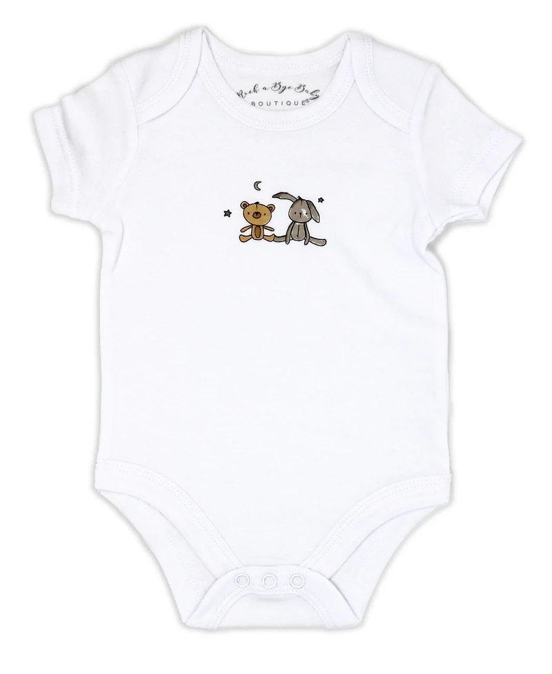 Rock-a-Bye Baby Boutique Boys' and Girls' Layette Gift, 7-Piece Set