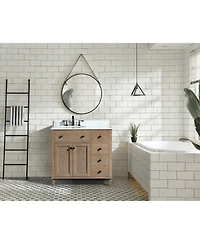 Ari Bath 36" Annie, Weathered Fir Finish