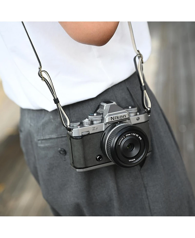 Nikon Z f Mirrorless Camera, Silver/Stone Gray