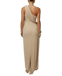 Jluxlabel Women's Rich Mocha Wrap Dress