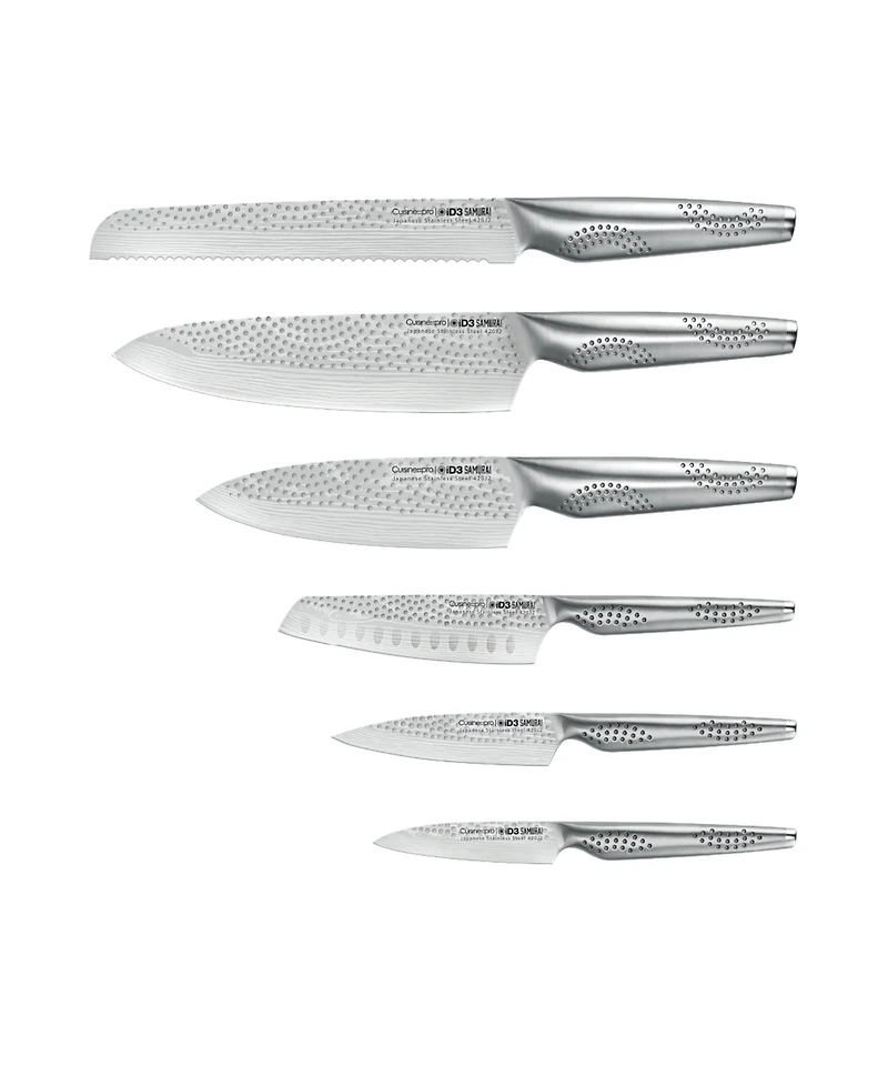 Cuisine::pro iD3 Samurai Sato 7-Pc. Knife Block Set