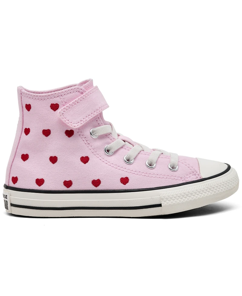 Converse Little Girl's Chuck Taylor All Star Valentine's Day High Top Casual Sneakers from Finish Line