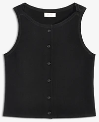 On 34th Women's Button-Front Milano Sweater Shell, Macy's Exclusive