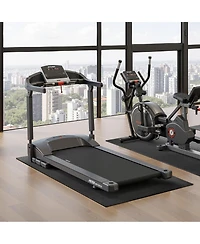 Sugfit Treadmill Mat 36"x72" 1/4" Thick Pvc Exercise Equipment Floor Protector