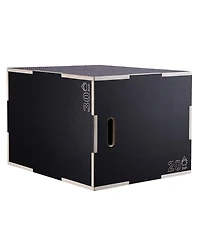 Sugfit 3-in-1 Plyo Jump Box 30/24/20" Wooden Agility Training Box