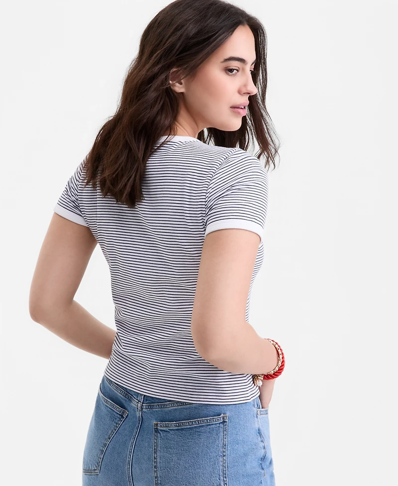 On 34th Women's Meet & Greet Graphic T-Shirt, Macy's Exclusive